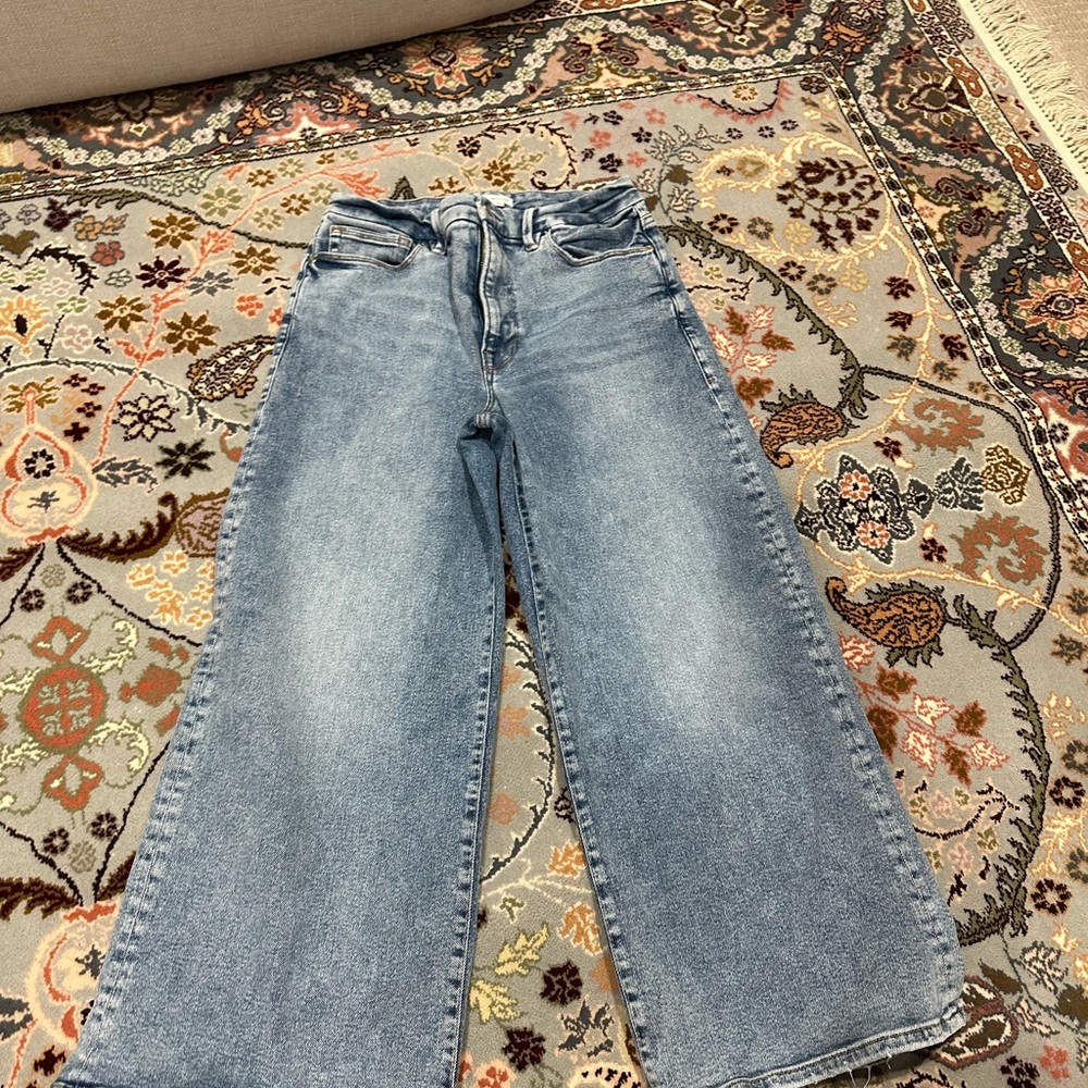 Good American wide leg Jeans